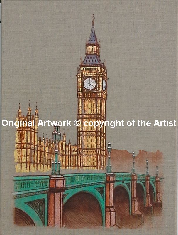 London Landmarks, Famous Buildings, Eamonn RuaneArt